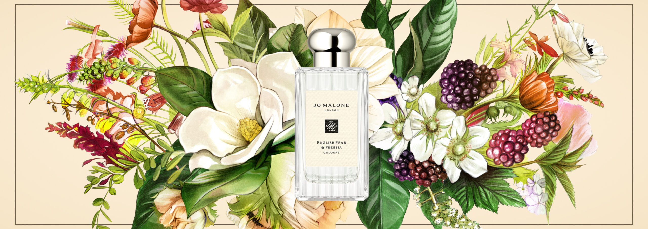 English Pear & Freesia Hero Image
